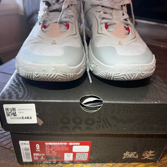 ANTA KAI 1 Speed Low - Size 9 - LIKE NEW - Picture 5 of 6